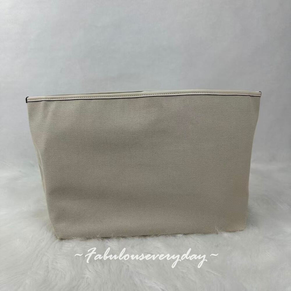 Coach Tote Insert In Canvas/Gold/Khaki C4812